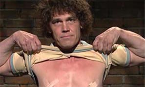 Josh Brolin, Shirtless on SNL
