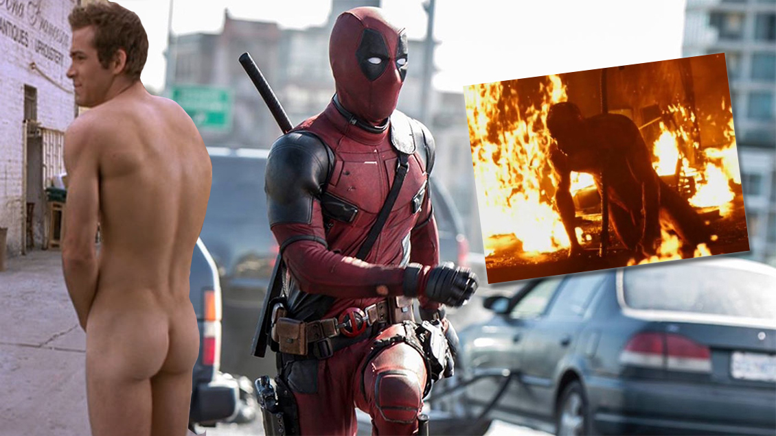 Ryan Reynolds naked - see his perfect penis from his nude scene in Deadpool a...