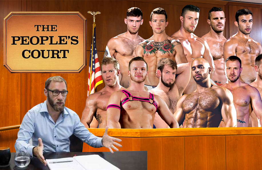 917px x 596px - The People's Court: Gay Porn Star Edition - TheSword.com