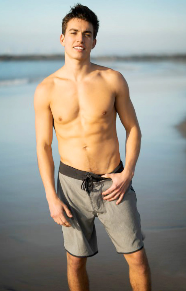 Sean Cody's Ilan is a dark haired, boyish looking and adorable California boy who just likes ass.