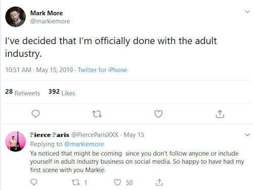Markie More Twitter