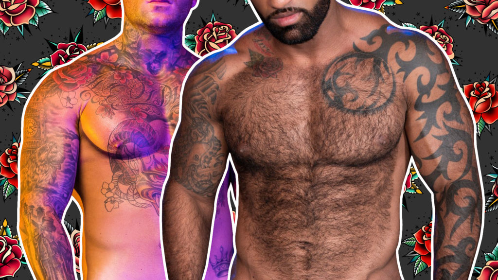 tattoo gay porn