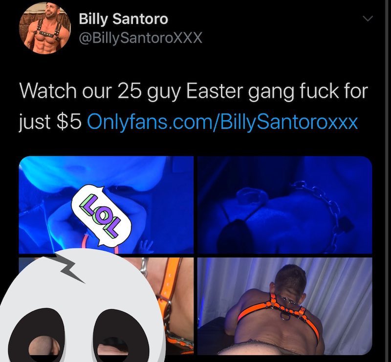 billy santoro easter orgy