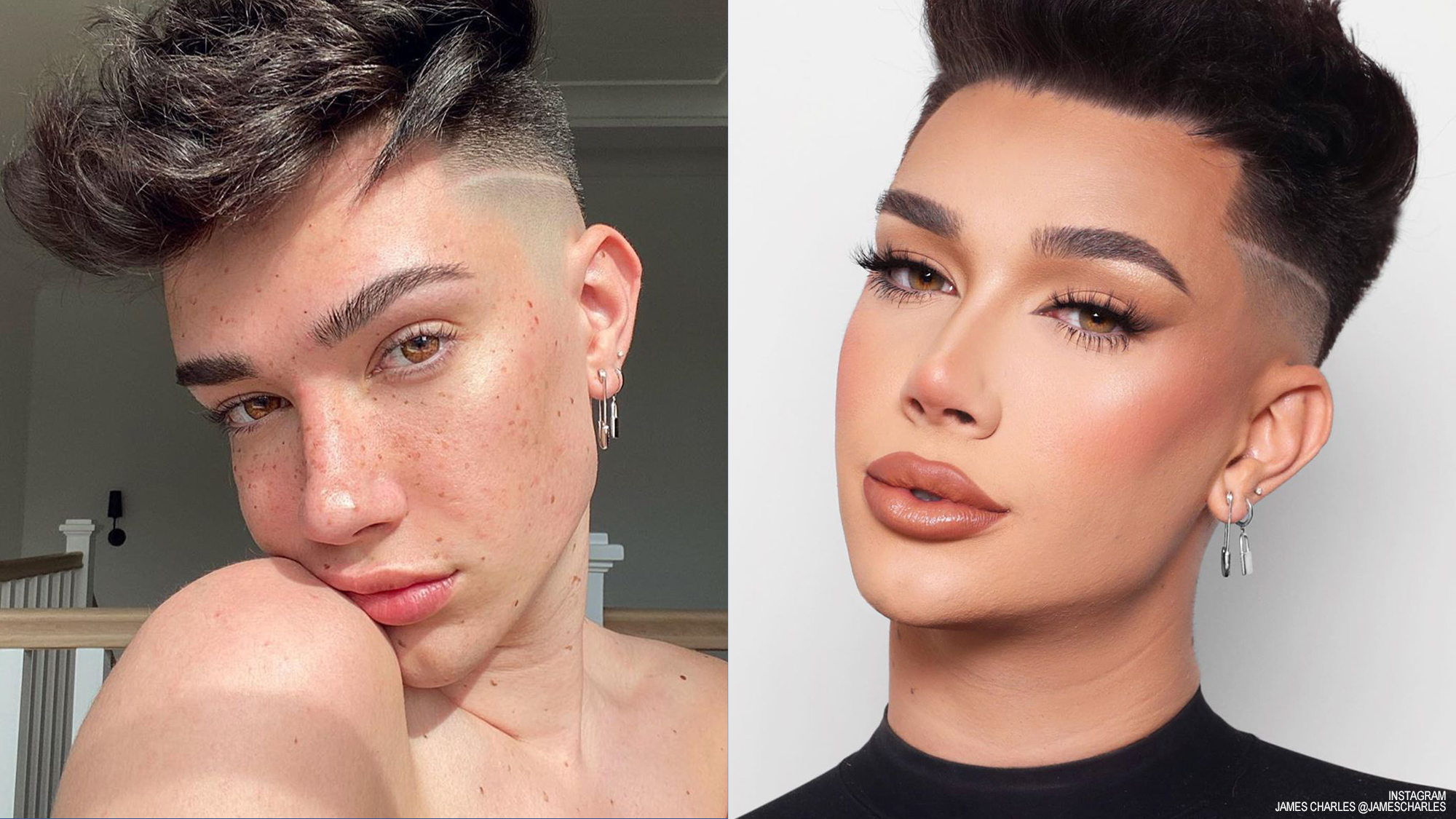 How long is james charles dick