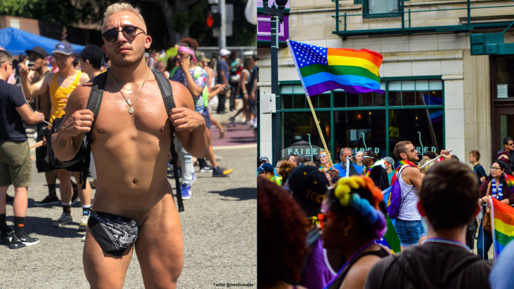public nudity gay pride