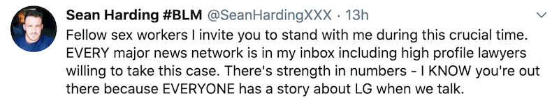 Sean Harding Tweets