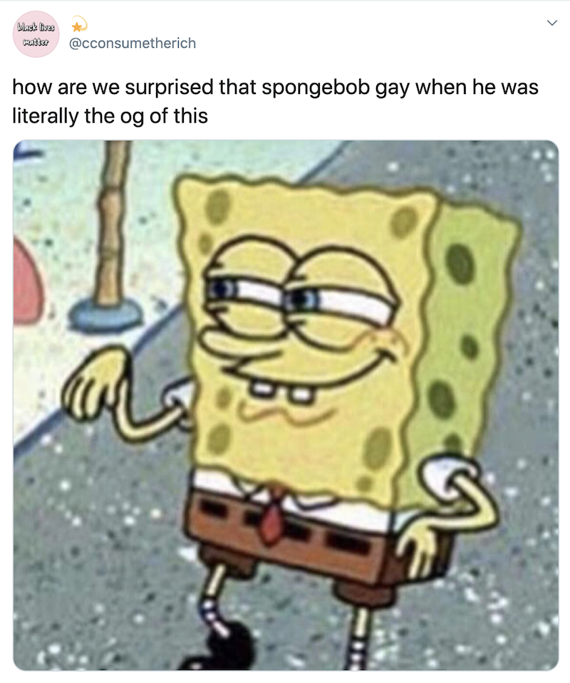 gay spongebob squarepants