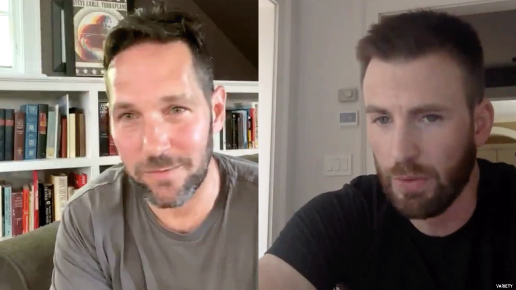 PAUL RUDD CHRIS EVANS PENIS SIZE