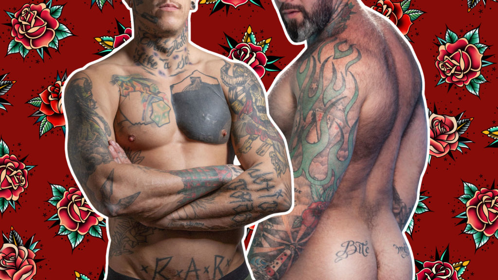 gay porn stars with tattoos