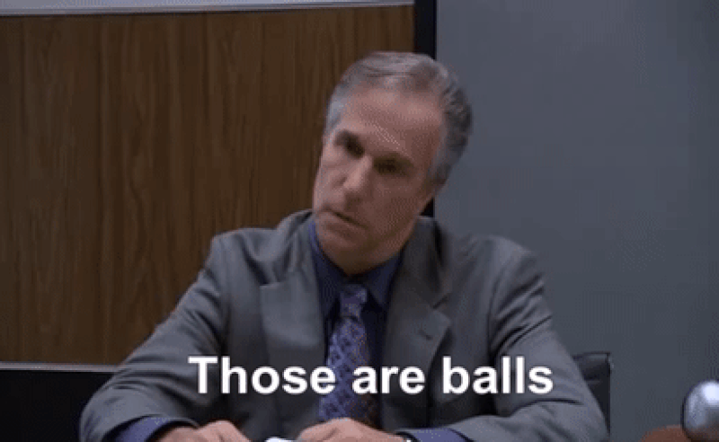 those are balls arrested development gif