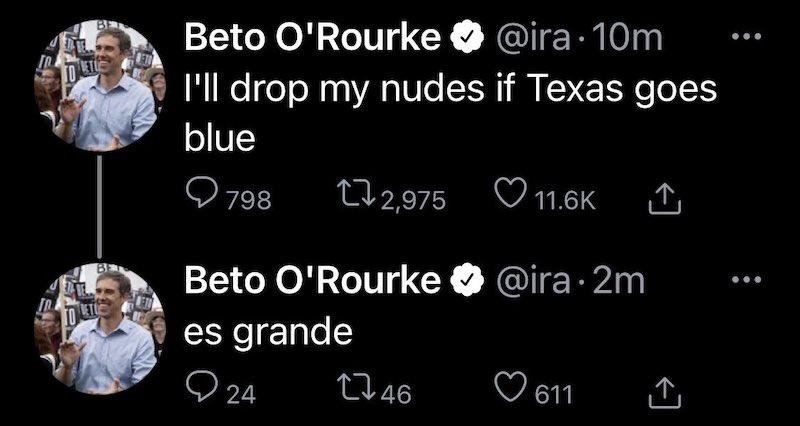 Beto O'Rourke nudes