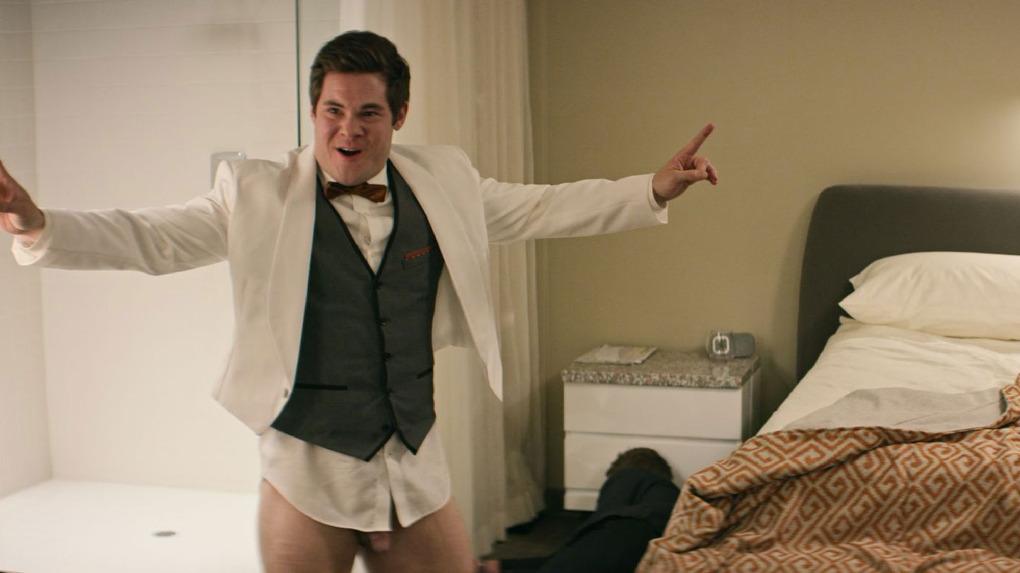 Adam Devine nude.