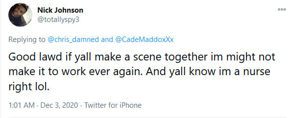 Chris Damned, Cade Maddox