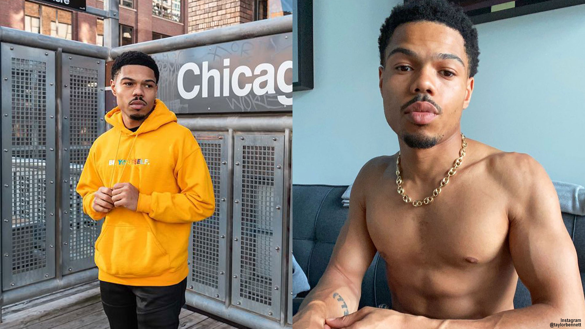 Chance The Rapper's Bisexual Brother Strips Down To Underwear In New M...