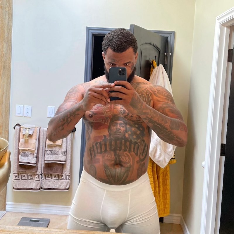 Big Dick Gallery - The Game Shares Yet Another Pic Of His Giant Dick - TheSword.com