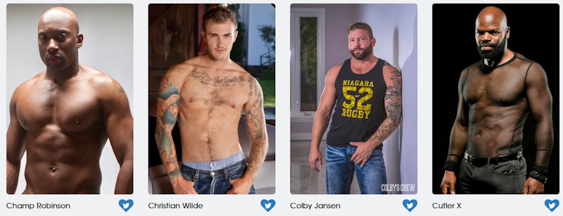 GayVN Awards Hottest Daddies