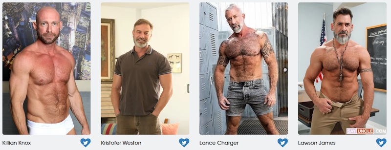 GayVN Awards Hottest Daddies