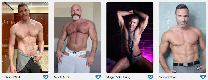 GayVN Awards Hottest Daddies