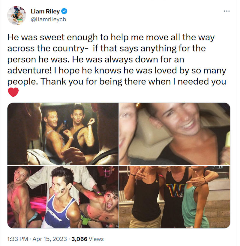 Casey Tanner, Liam Riley