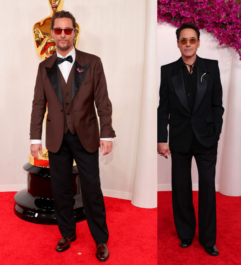 Matthew McConaughey, Robert Downey Jr.