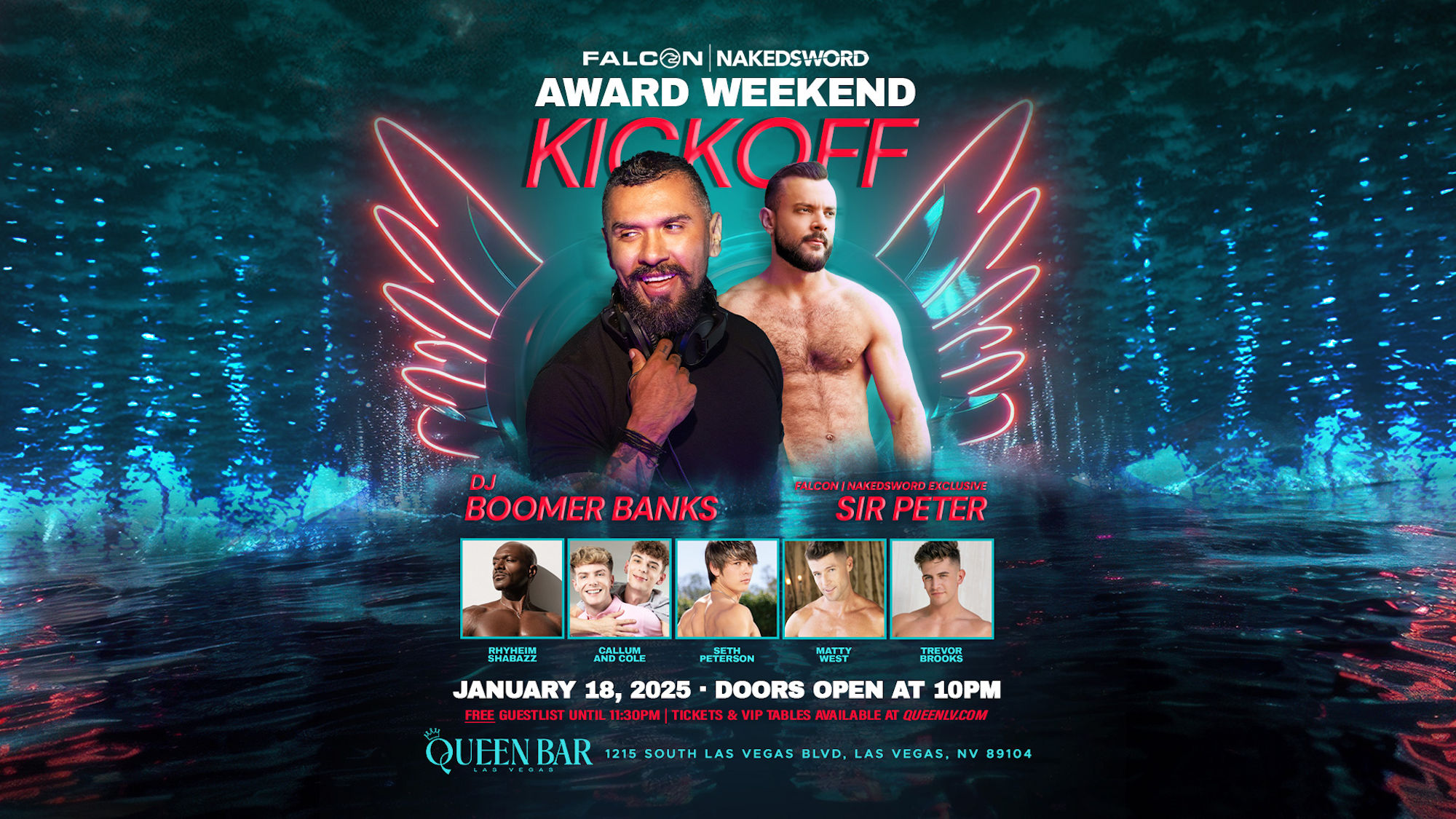Falcon | NakedSword Award Weekend Kickoff Party