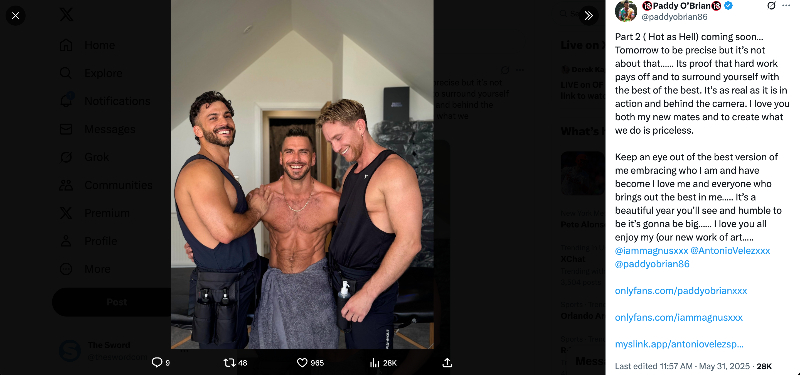 Paddy O'Brian, Antonio Velez, Magnus Loki