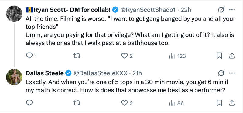 Dallas Steele Hookup Tweet