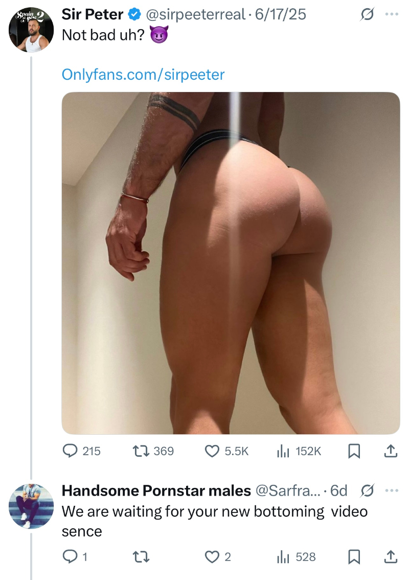 Sir Peter Tweet 070625