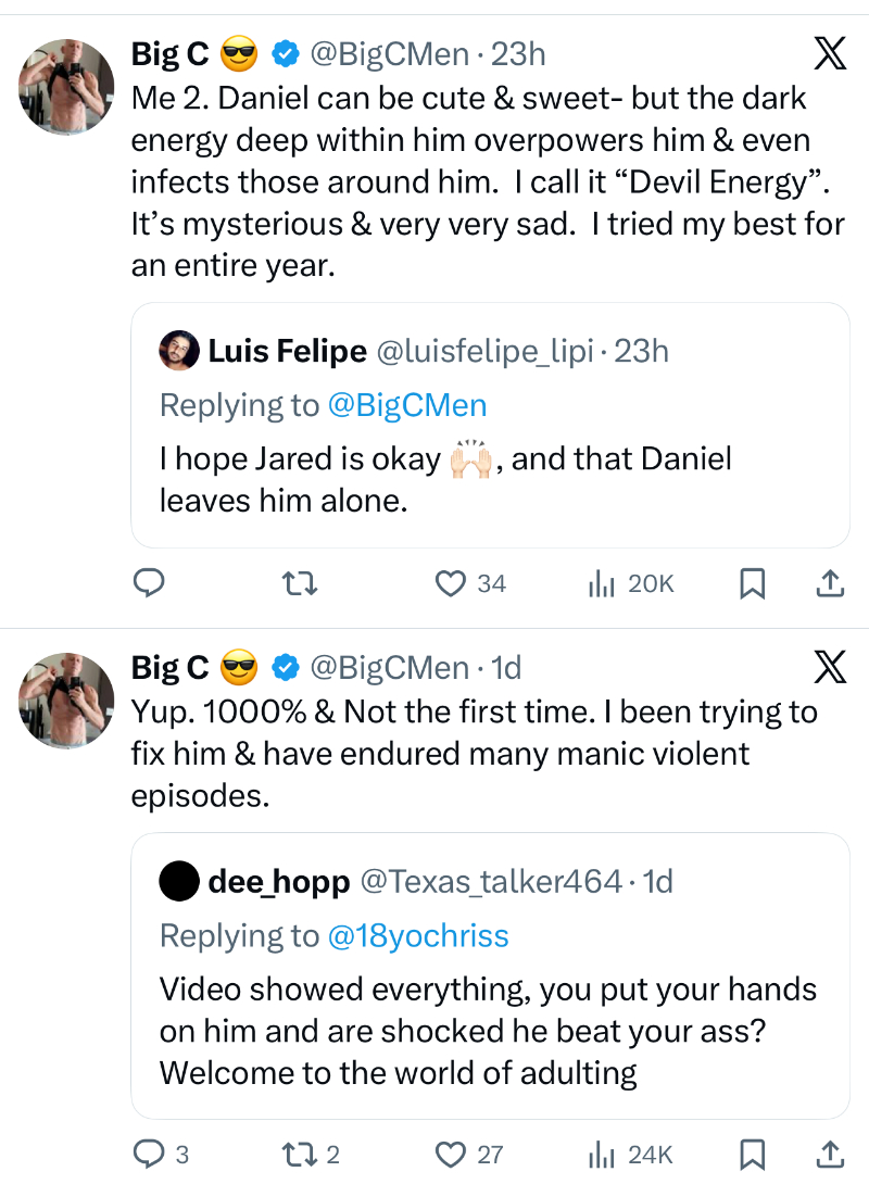 Big C Twitter Fight Tweet 2