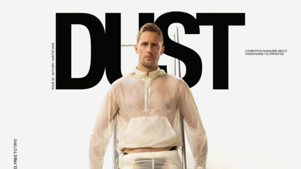 Alexander Skarsgård Dust Magazine Cover Featured