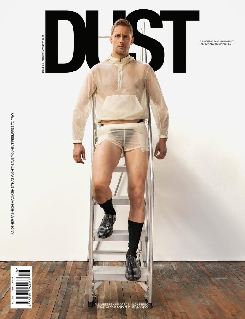 Alexander Skarsgård Dust Magazine Cover